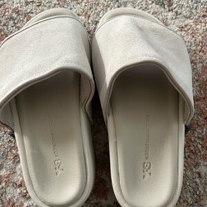 Adidas Y-3 Yohji Yamamoto Suede Platform Slides Sandals Men's